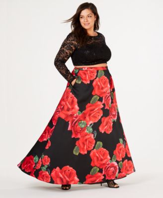 Plus Size Prom Poofy Dresses for Girls